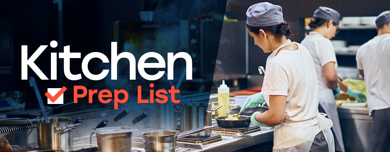 Kitchen Prep Lists for Restaurants