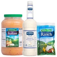 Salad Dressing and Toppings