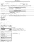 Martin's Kettle Cook'd Potato Chips Nutrition