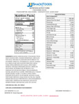 003196 J&J Chocolate Filled Churro Nutrition
