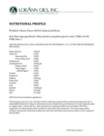 LorAnn Oils Cherry Super Strength Flavor Nutrition Information