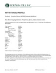 LorAnn Oils Licorice Super Strength Flavor Nutrition Information
