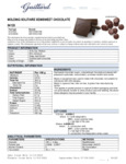 BAR CHOCOLATE DARK MOLDING SOLITAIRE 5/10# GUITTARD