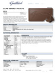 BAR CHOCOLATE DARK ECLIPSE 5/10# GUITTARD BAR CHOCOLATE DARK ECLIPSE 5/10# GUITTARD