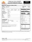 Mission 60-Count 6" Yellow Corn Tortillas Nutrition Information