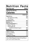 LorAnn French Vanilla Flavor Fountain Syrup Nutrition Information