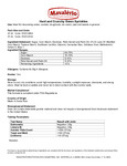 Green Sprinkles Nutrition Information
