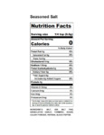 10200364 Regal Seasoned Salt Nutrition 10200364 Regal Seasoned Salt Nutrition