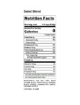 10207358 Regal Salad Seasoning Nutrition