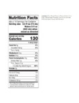 103DRCLSMANG_Classic-Nutrition-Facts_Mango 103DRCLSMANG_Classic-Nutrition-Facts_Mango