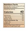 103HSBPEACH nutrition 103HSBPEACH nutrition