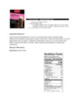 Cappuccine Specialties_103PW18MOCHA_nutrition