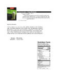 Cappuccine Specialties_103PW18PISTC_nutrition Cappuccine Specialties_103PW18PISTC_nutrition