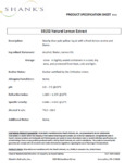 Nutrition Sheet