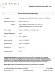 Nutrition Sheet