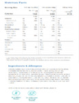 MIX CAKE YELLOW 5# GOLD MEDAL nutritional information MIX CAKE YELLOW 5# GOLD MEDAL nutritional information
