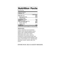 MIX BROWNIE 50# PILLSBURY nutrition information