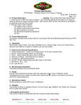 Nutrition Sheet