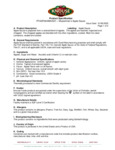Nutrition Sheet