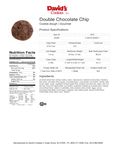 Spec Sheet / Nutrition 