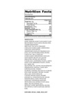 COOKIE CHOC CHUNK THAW AND SERVE 2OZ 72/CASE BEST MAID nutrition information