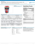 SORBET LIMEADE CHERRY nutrition SORBET LIMEADE CHERRY nutrition