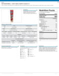ICEE CHERRY TUBE nutrition