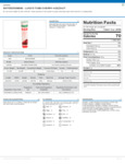 ITALIAN ICE CHERRY TUBE nutrition