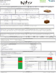 Nats Rawline Chocolate & Hazlenut Nutrition