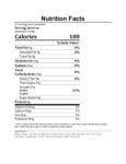 lemonade 8oz nutrition