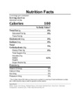 red. white, and blue 8oz nutrition