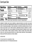 Southern Roots Vegan Bakery Carrot Layer Cake Nutrition