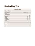 Nutrition Sheet