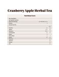 Nutrition Sheet