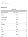 Bigelow English Breakfast K Cup Nutrition