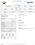 Nutrition Sheet