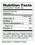 Sugar In The Raw 5 Gram Packets - 400/Case nutrition