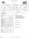 Nutrition Sheet