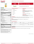 110PFBARALUS Nutrition