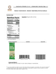 Lotus Organic Pho Rice Noodles Nutrition