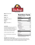 113565456 Tom Sturgis Pretzel Gems 6 lb. Box Nutrition Sheet 113565456 Tom Sturgis Pretzel Gems 6 lb. Box Nutrition Sheet