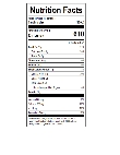 Nutrition Sheet Nutrition Sheet