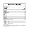 113CLIFCCHIP_Clif Chocolate Chip_Nutrition