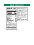 CRACKER SANDWICH CHEDDAR 96/1.38OZ KEEBLER nutrition