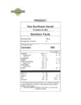Nutrition Sheet