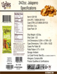 113UGLIES1105_Uglies 2oz. 24ct. Jalapeno_Nutrition 113UGLIES1105_Uglies 2oz. 24ct. Jalapeno_Nutrition