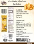 113UGLIES1853_Uglies 2oz. 24ct. Cheddar & Sour Cream_Nutrition 113UGLIES1853_Uglies 2oz. 24ct. Cheddar & Sour Cream_Nutrition