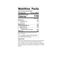 Master of Mixes Margarita Nutrition