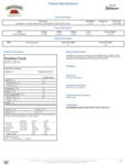 Nutrition Sheet