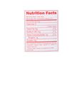 Nutrition Sheet